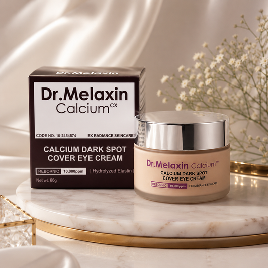 Dr. Melaxin Calcium Cover Eye: Crema para el contorno de ojos que reduce ojeras, hidrata y reafirma la piel.